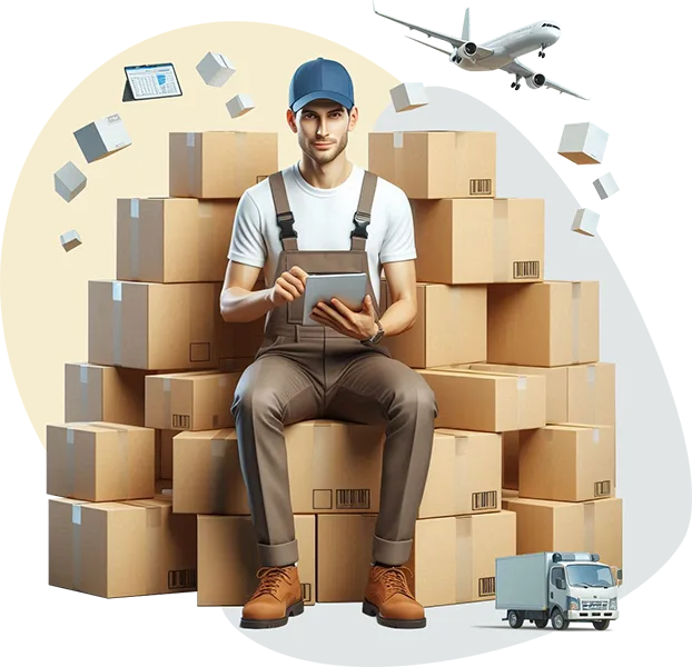 Guy Delivering SuMigrated Webshop