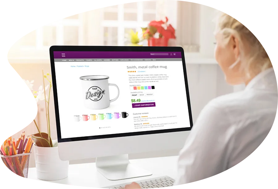 Designer Creating Best Websohp Experience
