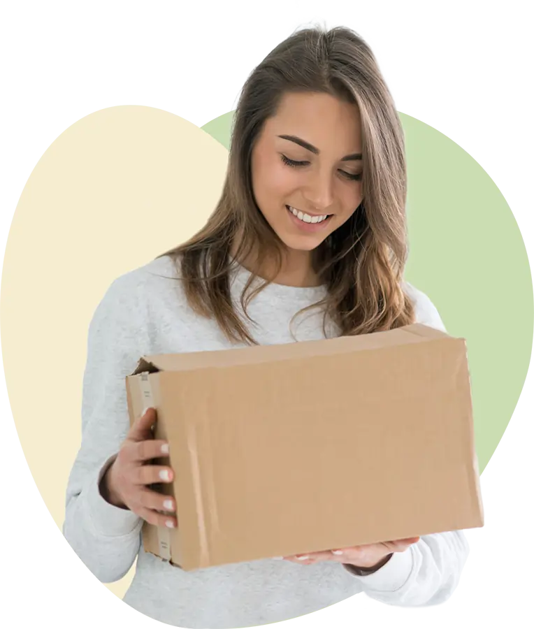 the girl with the hyva package